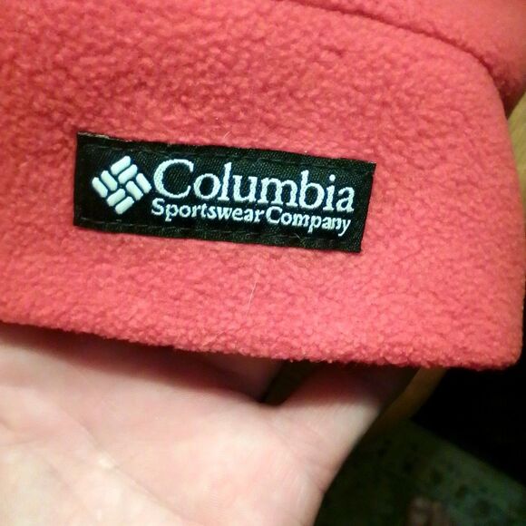 ​Columbia Sportswear Youth S/M Red Fleece Beanie Hat Boys Winter Warm Soft. - Picture 3 of 5